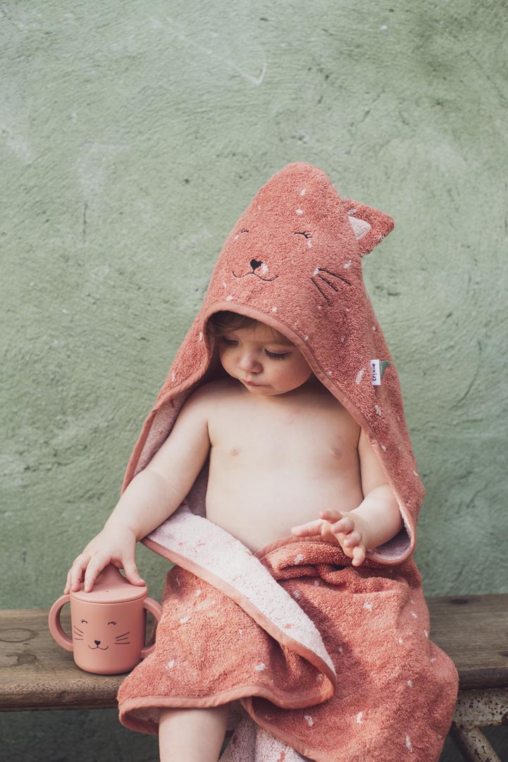 Hooded towel | 70x130cm - Mrs. Cat